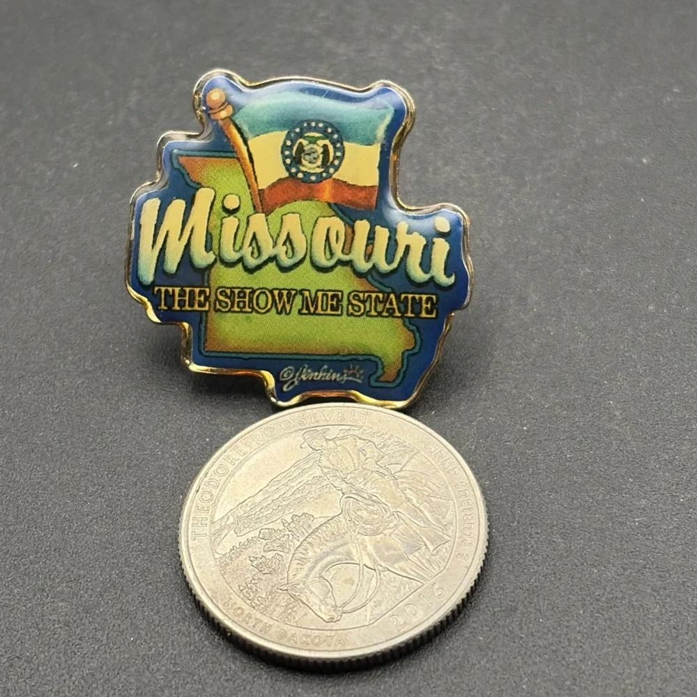 Missouri‎ The Show Me State Lapel Hat Pin